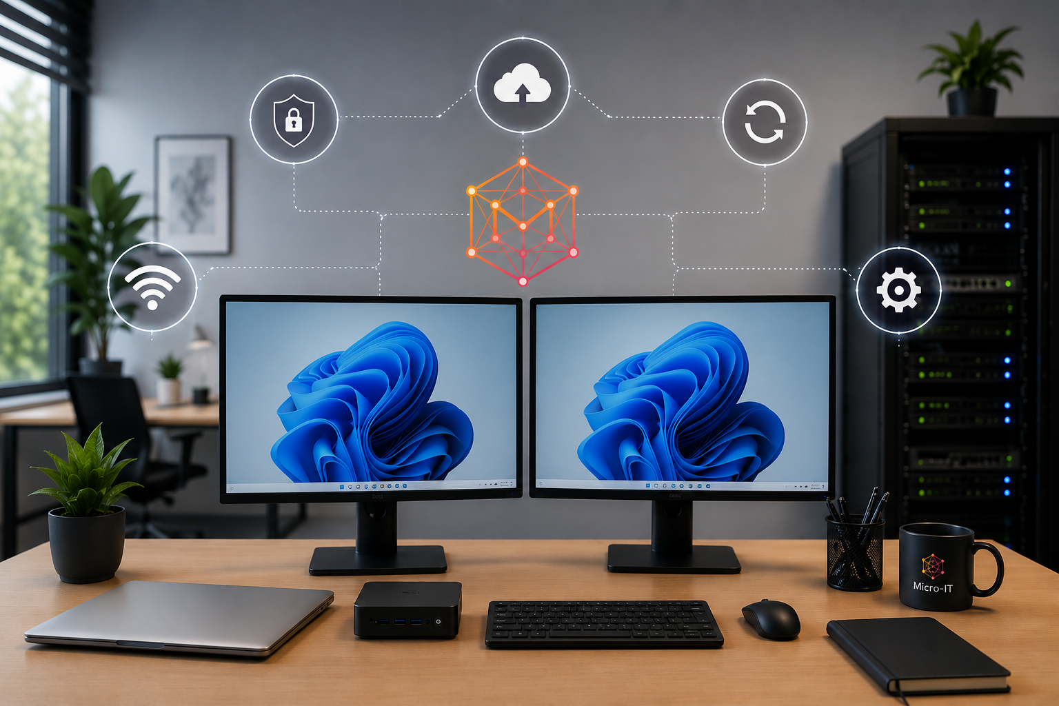 Supervision et sécurité d'une infrastructure informatique Micro IT