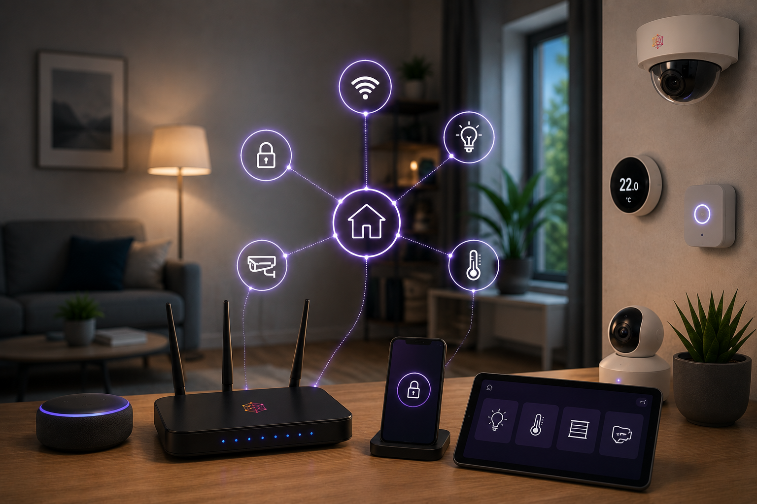 Installation informatique simple pour particulier